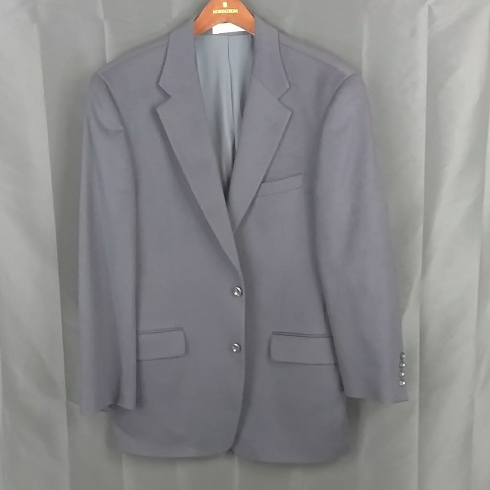 Nordstrom blue cashmere blazer